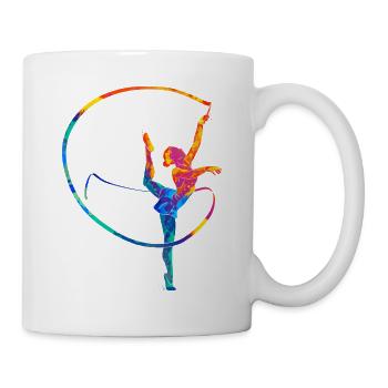 Cadeau Dancing Girls - Mug blanc - blanc - Droite