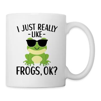 Frog Lovers Kids Frogs - Mug - white - Right