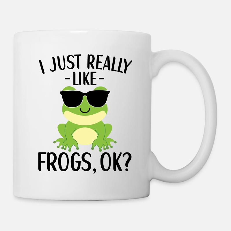 Frog Lovers Kids Frogs - Mug - white