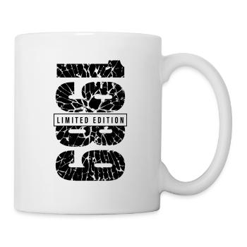 1989 Limited Edition Geburtsjahr 1989 Grunge Deko - Tasse - Weiß - Rechts