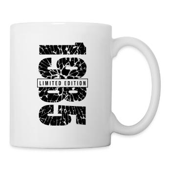 1985 Édition limitée Année de naissance 1985 Décoration Grunge - Mug blanc - blanc - Droite
