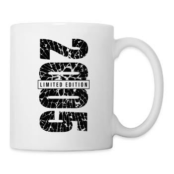 2005 Limited Edition Year of birth 2005 Grunge Decoration - Mug - white - Right