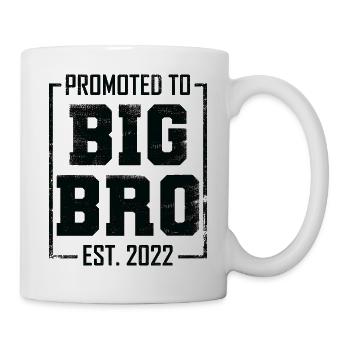 Promoted to Big Brother Est 2022 - Mug - white - Right
