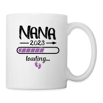 Nana 2023 Loading Pregnancy Announcement Grandma - Mug - white - Right