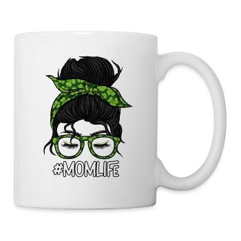 Momlife St Patricks Day Mother Leprechaun - Mug - white - Right