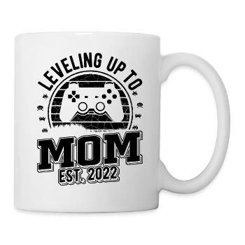 Aufsteigen Auf Mom Est. 2022 - Tasse - Weiß - Rechts