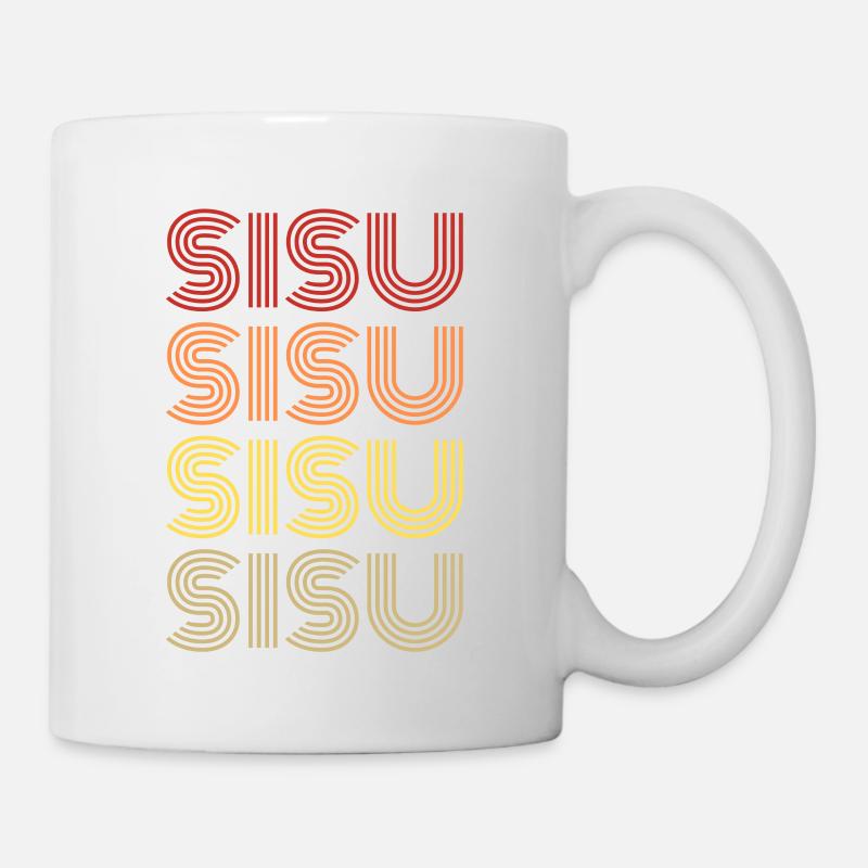 Sisu Vintage - Mug blanc - blanc