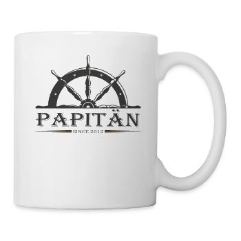 Bester Papa seit 2012, Vatertag Geschenk, Father - Tasse - Weiß - Rechts