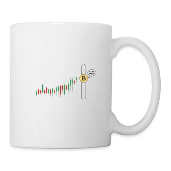 Kryptowährungshändler Crypto Coin Btc Graph - Tasse - Weiß - Rechts
