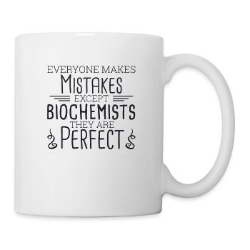"Biochemist Perfect | Biochemistry" - Mug - white - Right