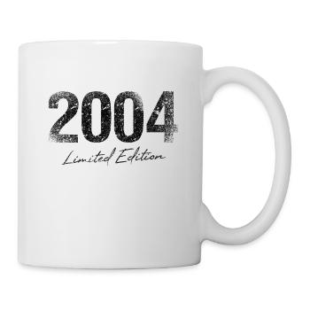 Geburtstag 2004 Limited Edition Geschenk Used Cool - Tasse - Weiß - Rechts