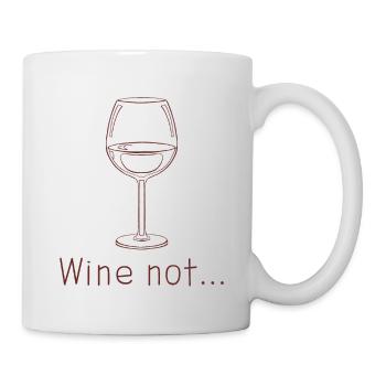 delicious wine - Mug - white - Right