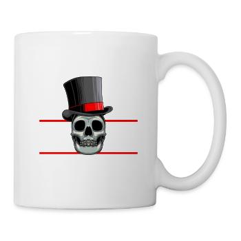 junggesellen abschied totenkopf 2022 - Tasse - Weiß - Rechts