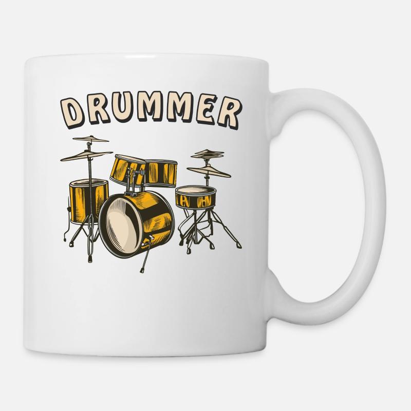 DRUMMER - Mug - white