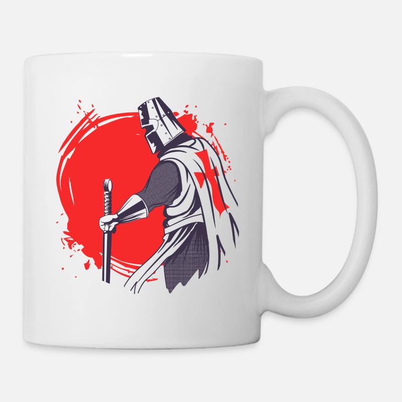 Chevalier - Mug blanc - blanc