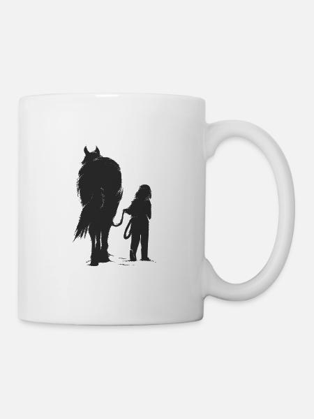 Pferdebesitzerin - Tasse - Weiß