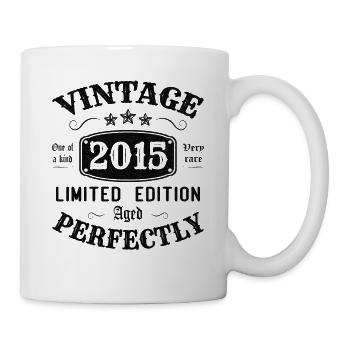 Vintage 2015 Limited Edition Perfectly Aged - Mug - white - Right