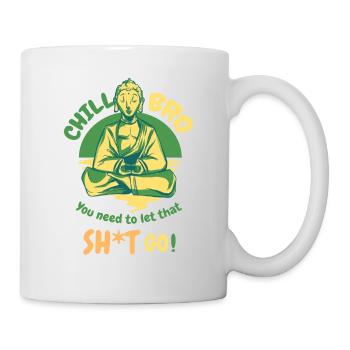 Méditation - Mug blanc - blanc - Droite