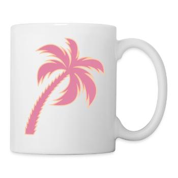 Pink Palm - Mug - white - Right