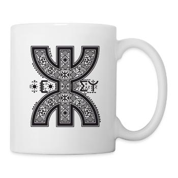 Z AMAZIGH KABYLE KABYLE MOTIVE3 - Tasse - Weiß - Rechts