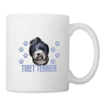 Du kannst nie genug Tibet terrier haben - Tasse - Weiß - Rechts