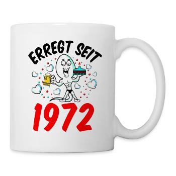 Vor 50 Jahren war ich mal der Schnellste 50 Jahre - Tasse - Weiß - Rechts