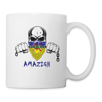 DRAPEAU AMAZIGH BANDANS Z IMAZIGHEN4 - Mug blanc - blanc - Droite