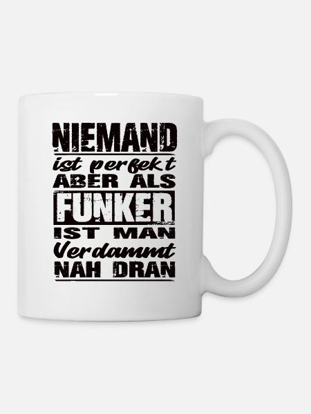 Funker - Tasse - Weiß