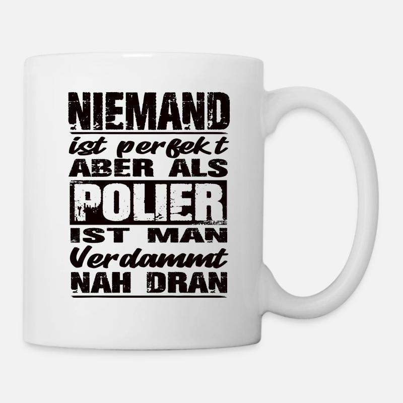 Polier - Tasse - Weiß