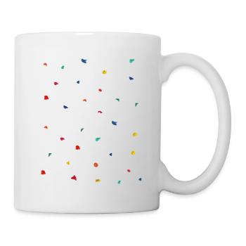 Climbing and bouldering in the climbing - Tasse - Weiß - Rechts