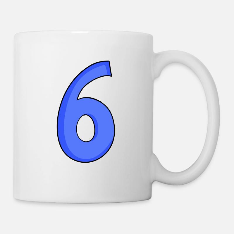6 - Mug - white