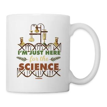 I'm Just Here For The Science - Mug - white - Right