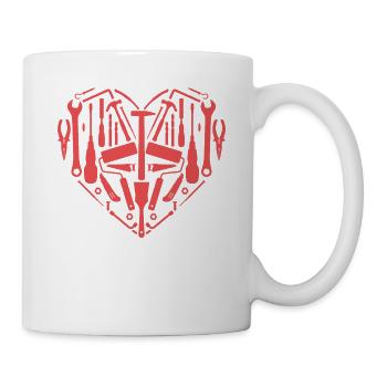Je Peux Pas J'ai Bricole - Mug blanc - blanc - Droite