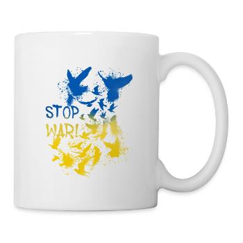 Ukraine,Stop War,Peace,Peace,Flag - Mug - white - Right