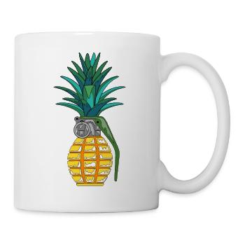 Pineapple Grenade - Mug - white - Right