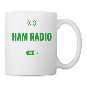 Mode ham radio - Mug blanc - blanc - Droite