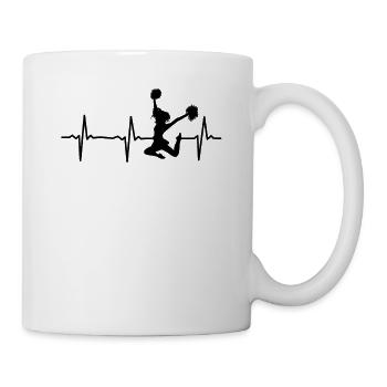 Cheerleader Heartbeat Cheerleader - Mug - white - Right