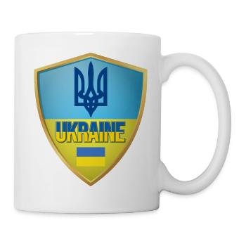 Ukraine Flag - Mug - white - Right