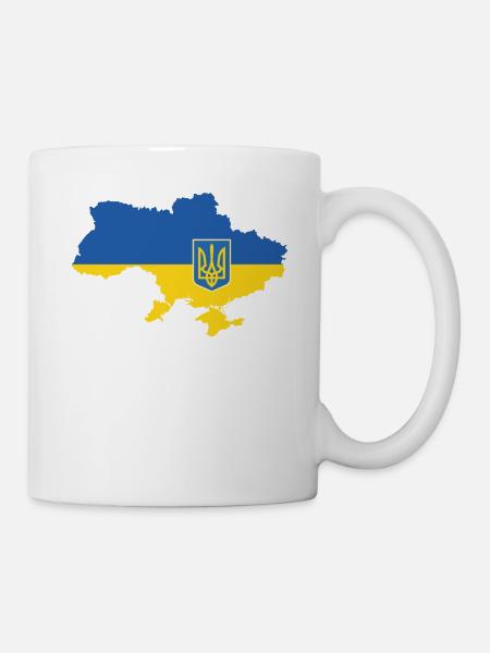Ukraine - Tasse - Weiß