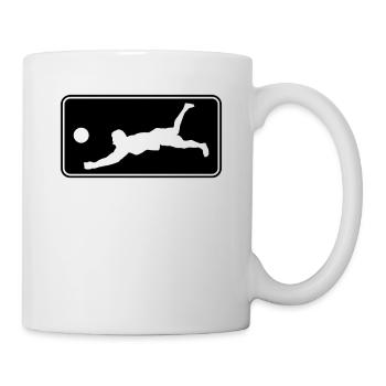 Volleyball Logo - Mug - white - Right