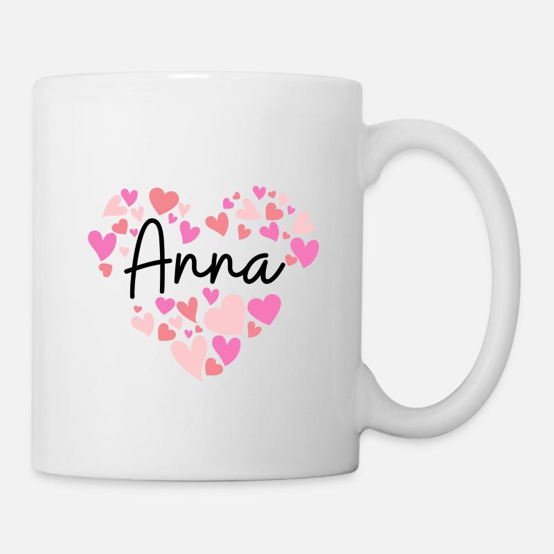 Ich liebe Anna - Tasse - Weiß