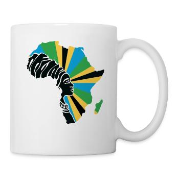 Tanzanie Drapeau tanzanien Afrique Souvenir ethnique - Mug blanc - blanc - Droite
