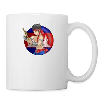 Cambodia Khmer Sport Fighter Bokator I Gift - Mug - white - Right