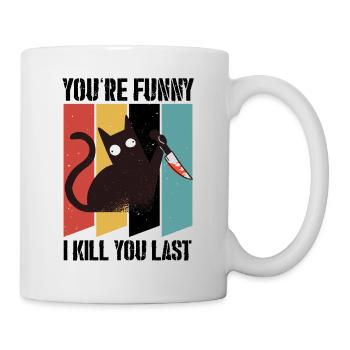 Sie Sind Lustiger - Tasse - Weiß - Rechts