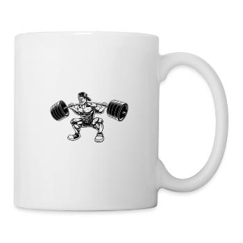oui Buddy Light Weight Bodybuilding Haltérophilie - Mug blanc - blanc - Droite