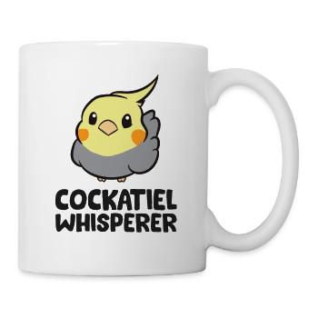 Funny Cockatiel Just a Girl Who Loves Cockatiels - Mug - white - Right