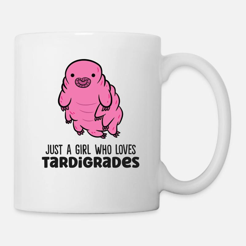 Nur ein Junge, der Tardigraden liebt Wasserbär - Tasse - Weiß