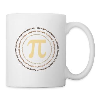 Happy Pi Jour 3 14 Inifinite Mathematic Math Geek - Mug blanc - blanc - Droite