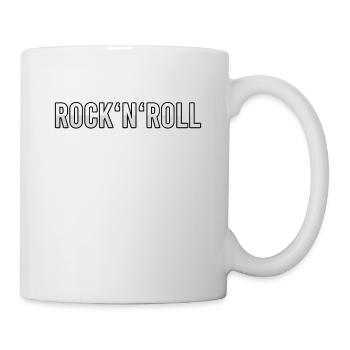 Rock n Roll - Tasse - Weiß - Rechts