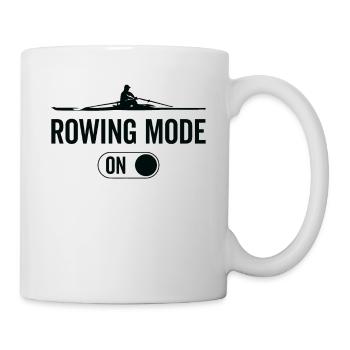 Mode d’aviron activé – Aviron en bateau - Mug blanc - blanc - Droite
